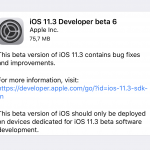 Apple rilascia iOS 11.3 beta 6 per gli sviluppatori [AGGIORNATO]