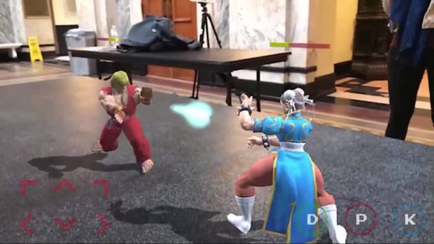 Street Fighter II in AR, una demo che potrebbe diventare realtà