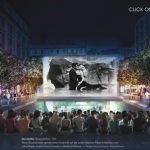 Apple Store Piazza Liberty a Milano, ecco lo schermo dell’anfiteatro