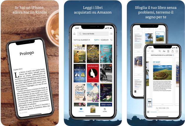 Kindle 6.6 disponibile su App Store - iPhone Italia