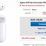 Torna la super offerta su eBay: AirPods a 149€!