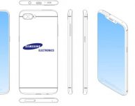 Samsung brevetta uno smartphone Dual Edge ispirato ad iPhone X
