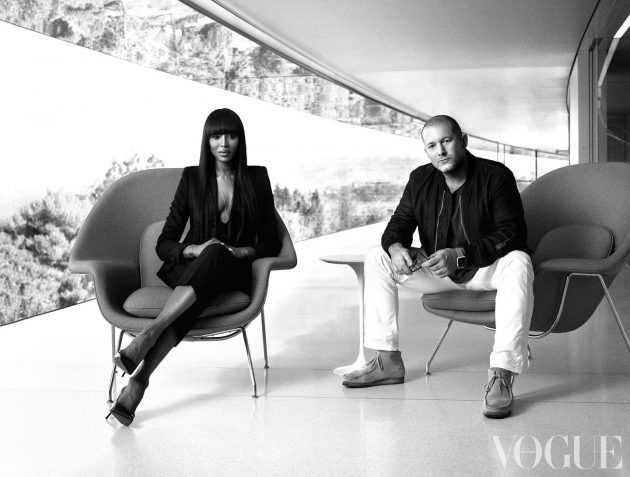 Design e segretezza nell’intervista di Vogue con Jony Ive e Naomi Campbell