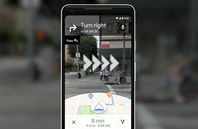Google Maps porterà AR e il nuovo VPS