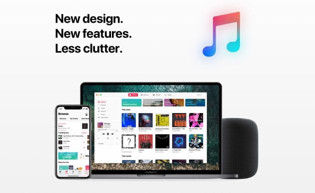 Apple Music, nuovo concept mostra un re-design completo