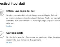 Come scoprire quali dati personali conserva Apple: ecco il nuovo tool “Data e Privacy”