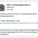 Apple rilascia iOS 11.4 beta 3