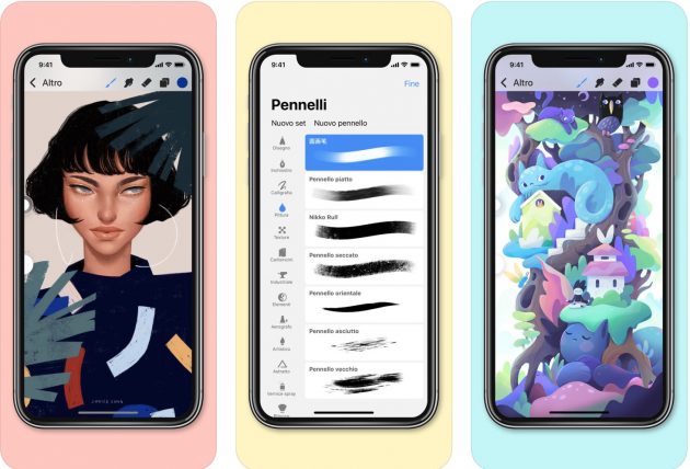 Procreate Pocket 2.0, totalmente rinnovata la migliore app di disegno per iPhone