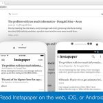 Instapaper sospende l’app per gi utenti europei in vista del GDPR