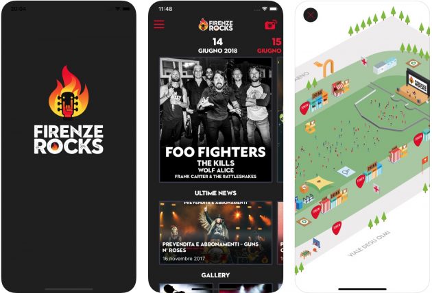 Firenze Rocks, l’app ufficiale è su App Store