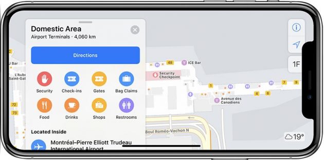 Su Apple Maps arrivano le mappe di nuovi aeroporti