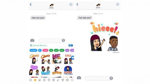 iMessage su iOS guadagna le Bitmoji e Friendmoji di Snapchat