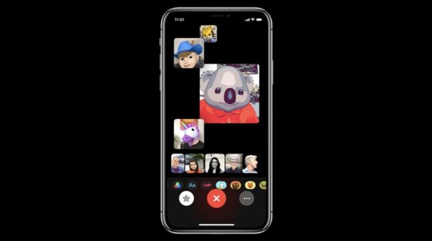 iOS 12: FaceTime con chiamate di gruppo fino a 32 partecipanti