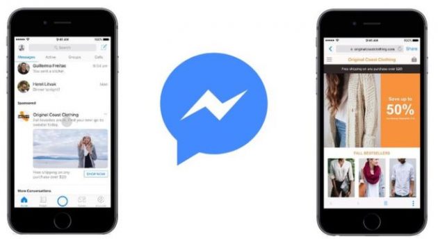 Facebook Messenger introduce video pubblicitari tra le vostre chat