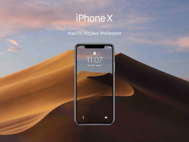 Wallpaper Mojave per iPhone? Eccoli disponibili
