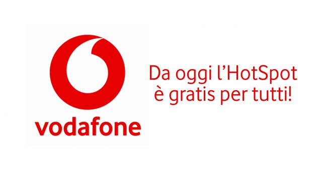 Vodafone offre da oggi il Tethering gratuito a tutti i propri clienti!