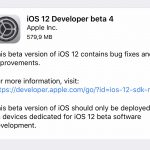 Apple rilascia iOS 12 beta 4 per gli sviluppatori