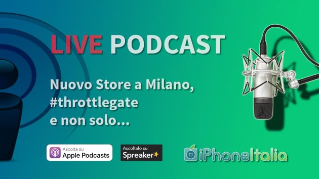 iPhoneItalia Live Podcast LIVE NOW. Non mancate!