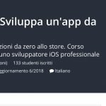 “Swift – Sviluppa un’app da zero allo store”, il corso UDEMY in sconto da 159,99€ a soli 14,99€ per pochi giorni!