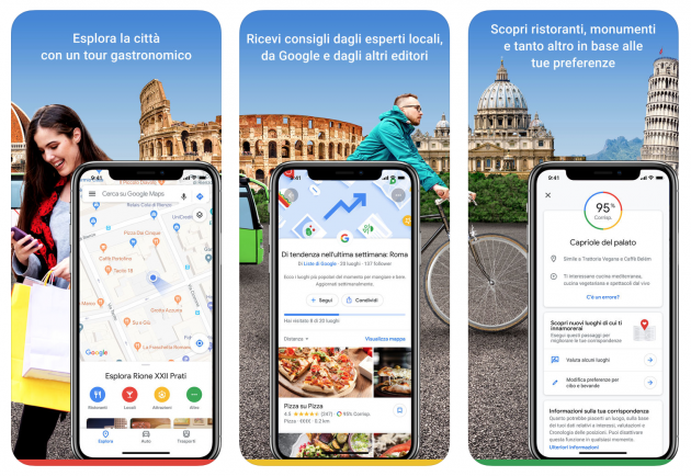 Google Maps ci suggerirà i ristoranti in base ai nostri gusti