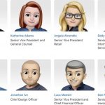Tim Cook e gli altri dirigenti Apple si trasformano in Memoji
