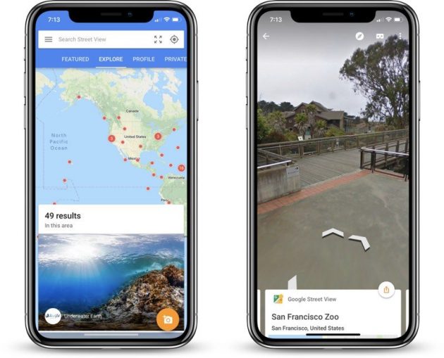 Google Street View è ora ottimizzata per iPhone X