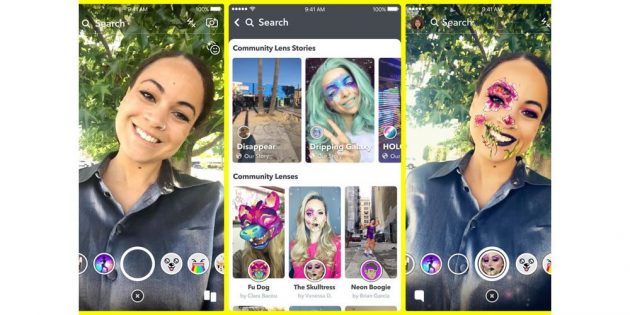 Snapchat, arriva il nuovo Lens Explorer