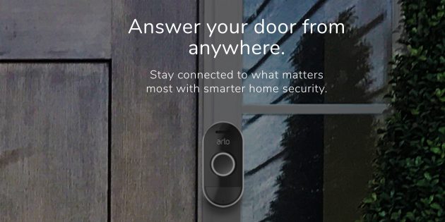 Arlo presenta il campanello smart Audio Doorbell
