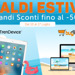 Saldi Estivi TrenDevice e BuyDifferent: 8 giorni di Sconti no-stop fino al -50%