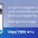 Unipol Banca, da oggi con Apple Pay
