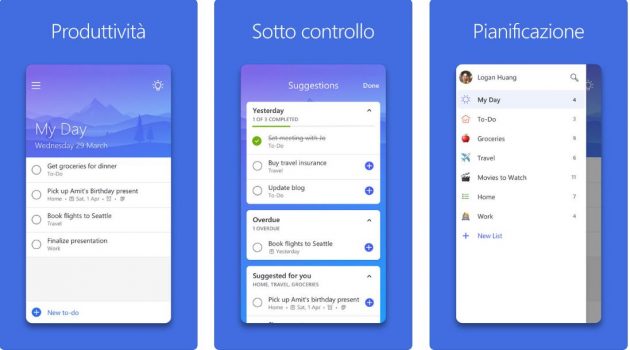 Importante aggiornamento per l’app Microsoft To-Do