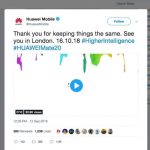 Grazie per aver mantenuto le cose uguali, i nuovi irriverenti tweet di Huawei