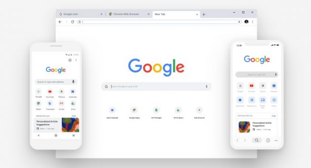 Google Chrome si aggiorna con un nuovo look