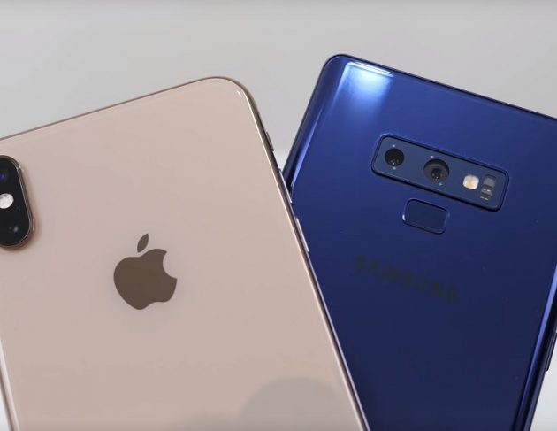 iPhone XS Max VS Galaxy Note 9: sfida all’ultima velocità!