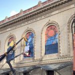 Apple addobba l’Howard Gilman Opera House prima dell’evento iPad