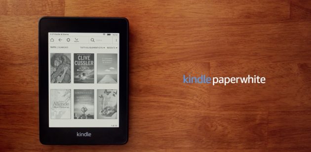Amazon presenta il nuovo Kindle Paperwhite, finalmente resistente all’acqua [ORA DISPONIBILE IN ITALIA]