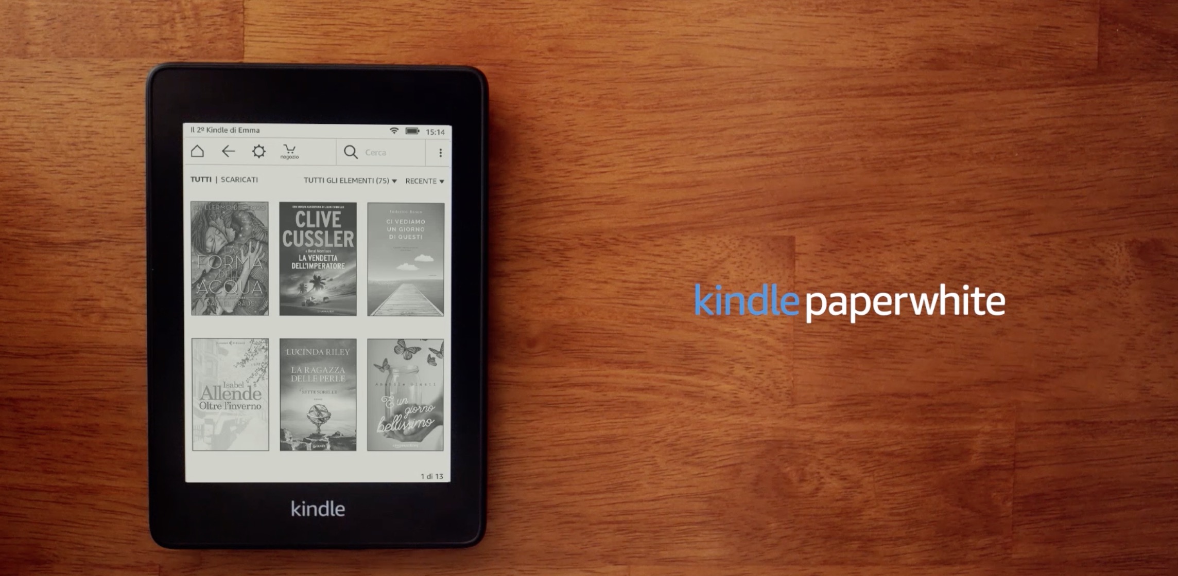 Amazon presenta il nuovo Kindle Paperwhite, finalmente resistente all