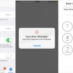 Presto sarà possibile sbloccare WhatsApp con Touch ID e Face ID