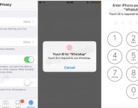 Presto sarà possibile sbloccare WhatsApp con Touch ID e Face ID