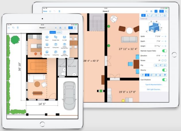 Live Home 3D: app di progettazione case per iOS