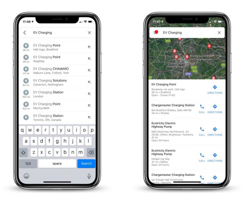 Google Maps aiuta gli utenti a - Google Maps Charging Stations 800x651 
