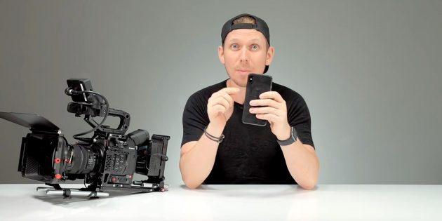L’iPhone XS Max sfida una videocamera da 10.000 dollari