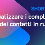 Shortcuts #5: visualizzare i compleanni dei contatti in rubrica