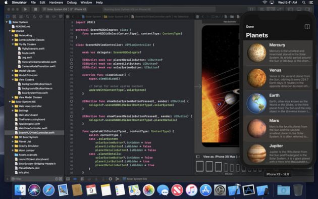 xcode ide for mac ios emulator