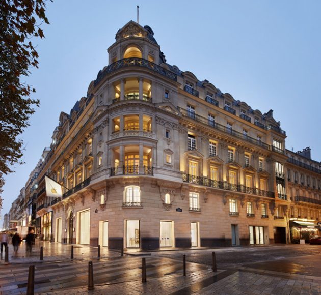 Apple presenta il nuovo store Champs-Elysees di Parigi