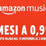 Amazon Music Unlimited: torna la promo 3 mesi a 0,99€ [ULTIME ORE]