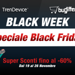 Speciale Black Friday TrenDevice e BuyDifferent: Super Sconti fino al -60% e fino ad esaurimento scorte!