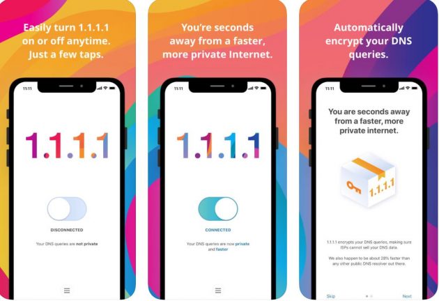 Ecco 1.1.1.1, l’app di Cloudfare che protegge la privacy durante la navigazione web