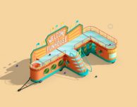 Alphaputt: le lettere dell’alfabeto diventano campi da mini golf