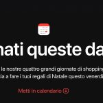 Anche Apple avrà il suo Black Friday dal 23 al 26 novembre